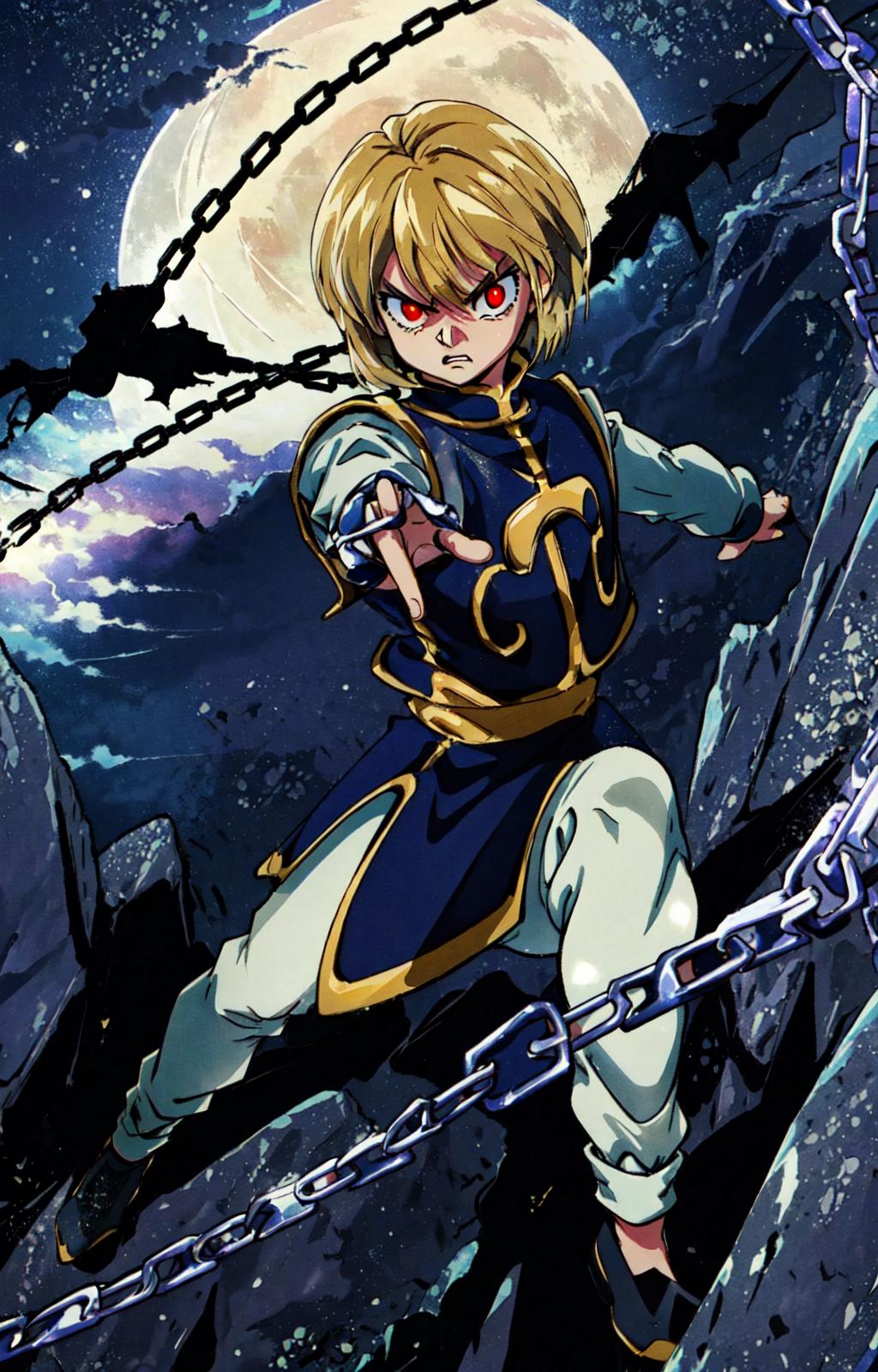 oc] Kurapika (wallpaper) : r/HunterXHunter